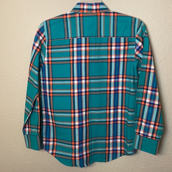 GAP Plaid Button-down Shirt Boys - Picture 2 of 3